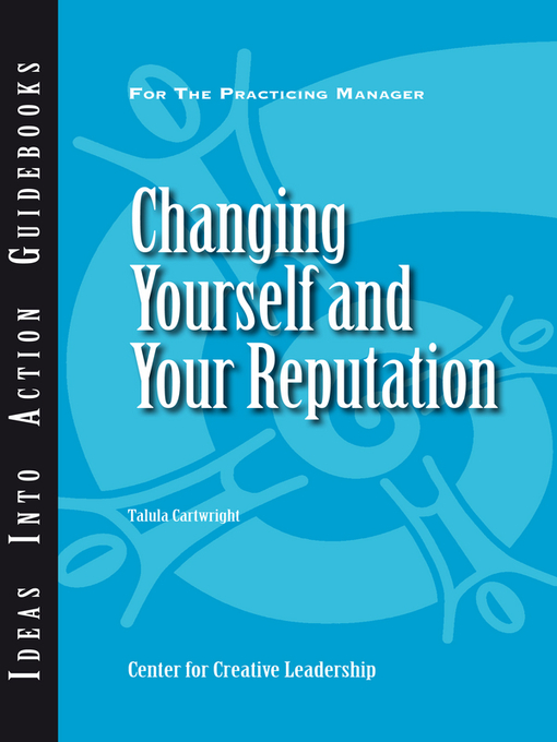 Cover image for Changing Yourself and Your Reputation